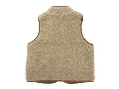 MarMar fleecevest Joby sandstone teddy